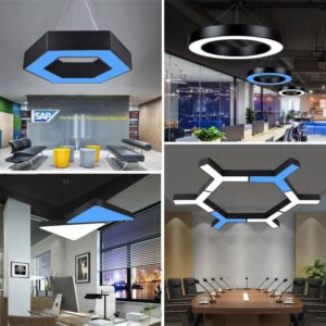 Hexagon Flush Mount Light Wall Hexagonal Lamp