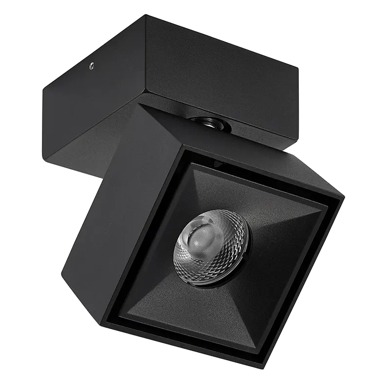 Black Square Cube Lamp Surface Mount Decorative Wall Lighting