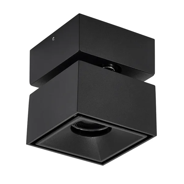 Black Square Cube Lamp Surface Mount Decorative Wall Lighting
