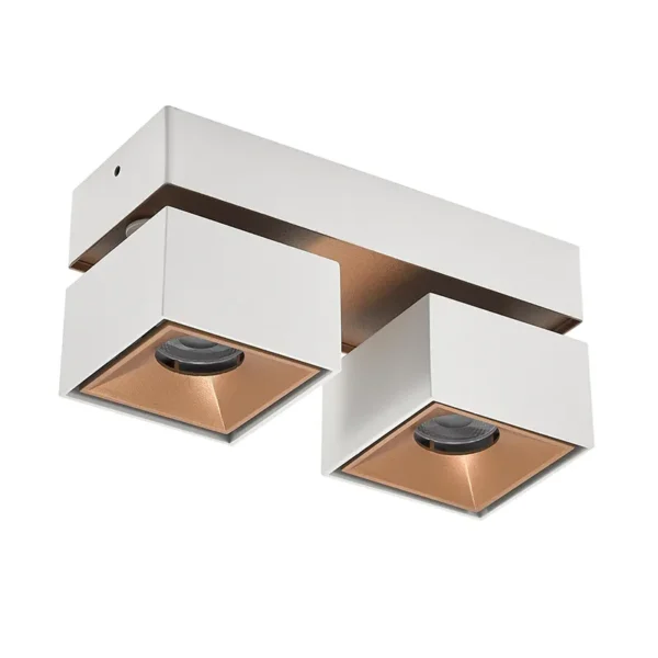 led ceiling white downlights square adjust spotlight