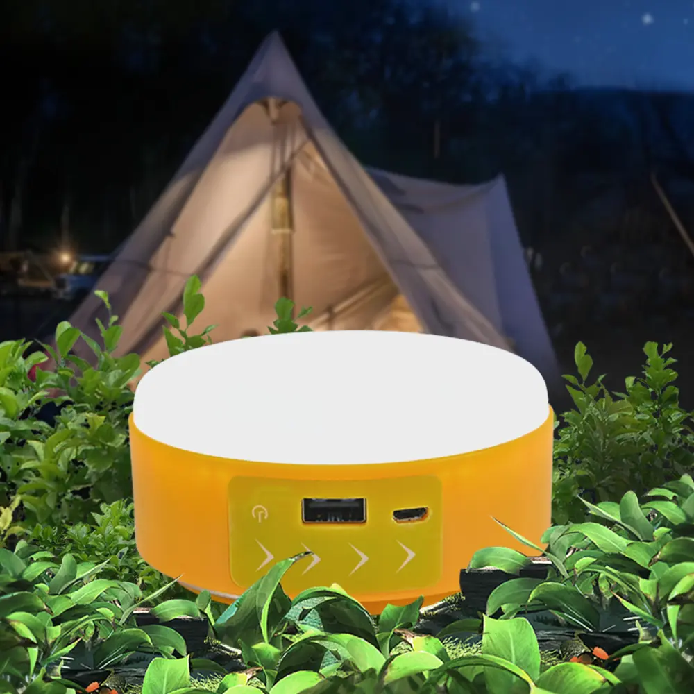 led night light solar Rechargeable Camping Lantern Portable Survival lamp