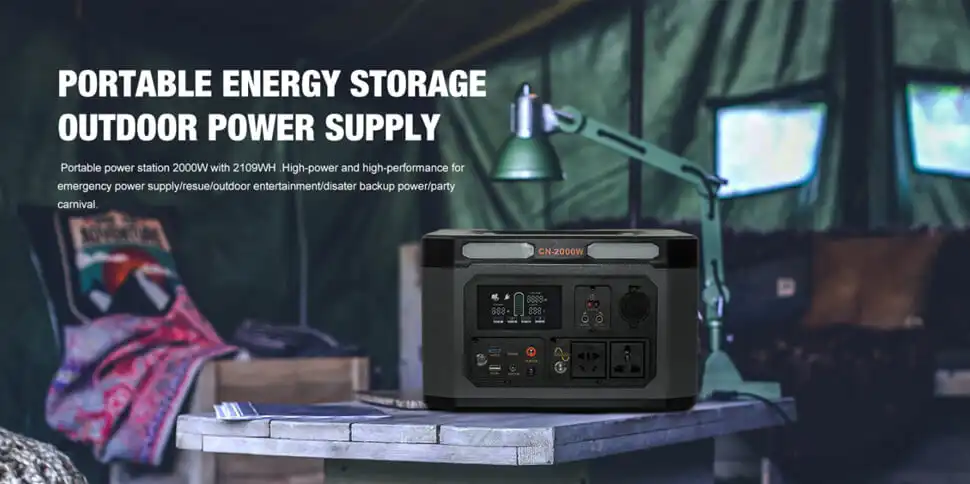 Outdoor portable power station generator Battery Pack