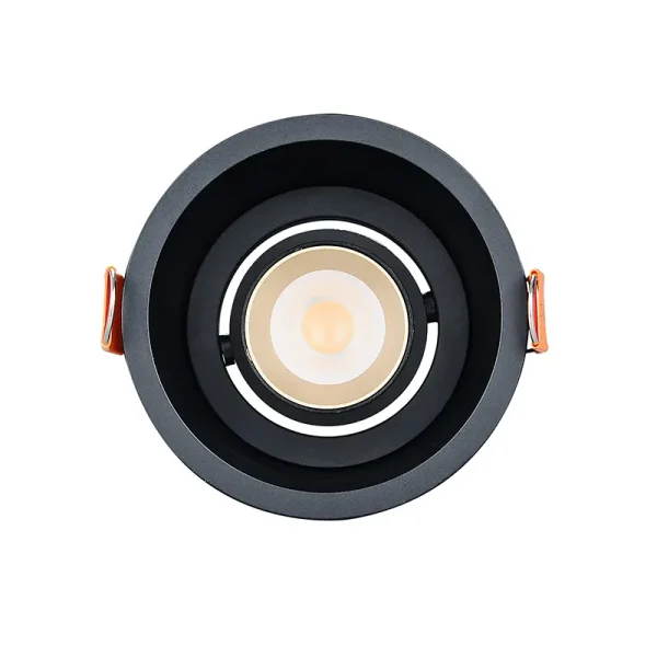 mini black led adjustable spotlight embedded light