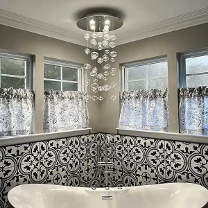 Crystal Ceiling Bubble Chandelier Lights
