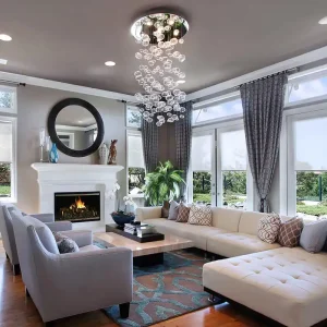 Crystal Ceiling Bubble Chandelier Lights