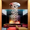 36" Modern Crystal Ceiling Bubble Chandelier Lights
