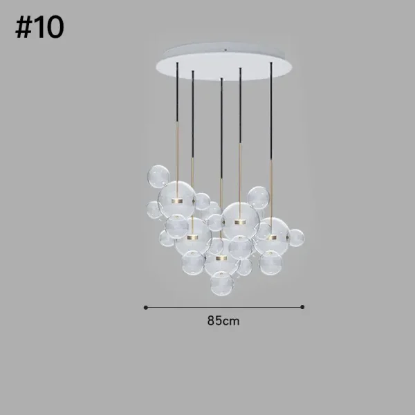 Mickey Mouse Hanging Clear Bubble Light Fixture