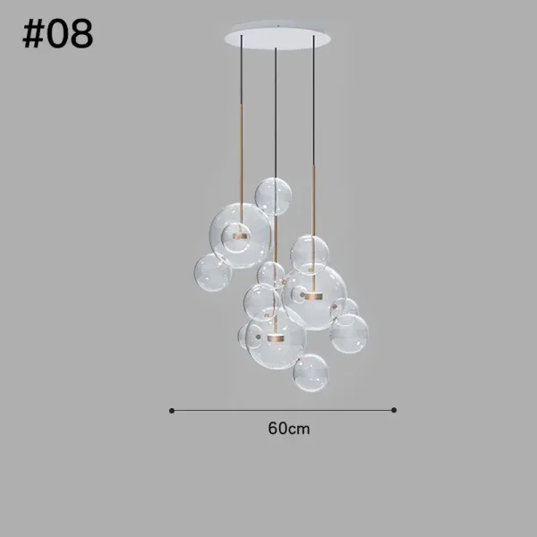 Mickey Mouse Hanging Clear Bubble Light Fixture