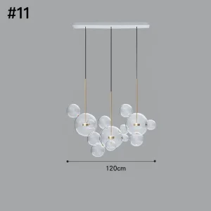 Mickey Mouse Hanging Clear Bubble Light Fixture