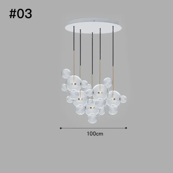 Mickey Mouse Hanging Clear Bubble Light Fixture