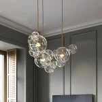 15.7" Mickey Mouse Hanging Clear Bubble Light Fixture