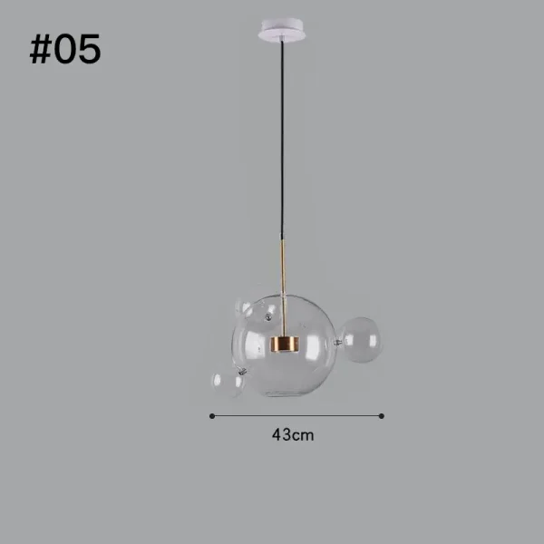 Mickey Mouse Hanging Clear Bubble Light Fixture