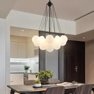 Modern Glass Bubble Chandelier Lighting Fixtures