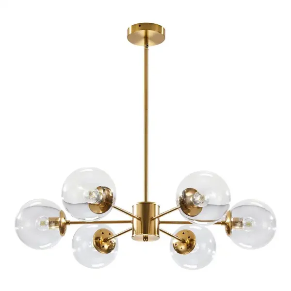 White Bubble Chandelier Sphere Lighting Fixtures