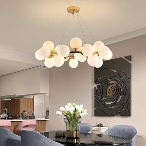 Modern Chandelier For Sale Circle Bubble Light