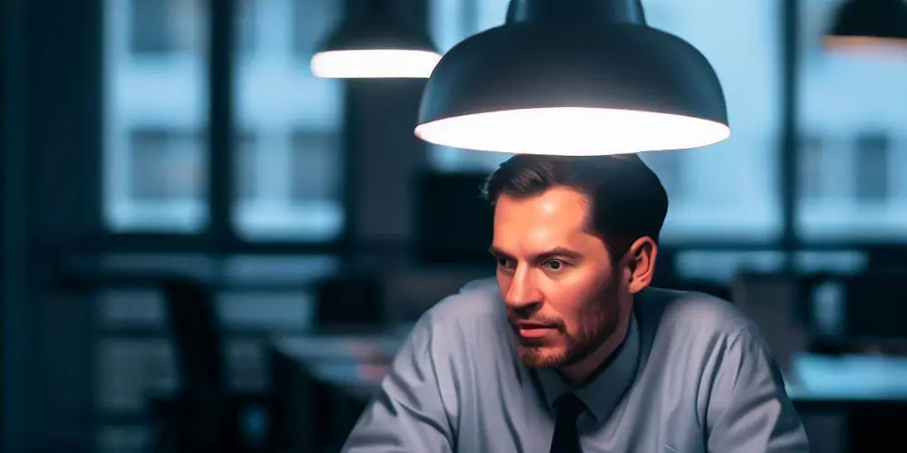 what to do when office lights are too bright