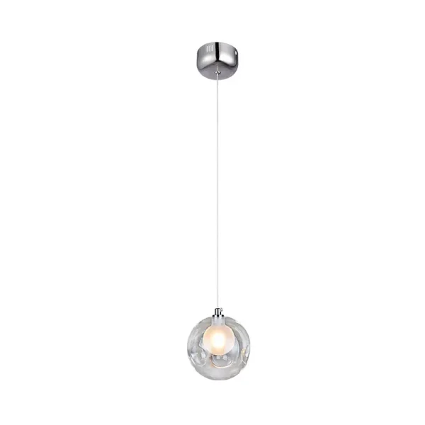 iridescent bubble chandelier pendant light